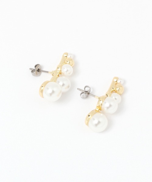 LEPSIM（レプシィム）の「イヤカフフウピアス　934123（ピアス（片耳用）・レディース・シルバー/ゴールド/ゴールド系その他・ONE SIZE）」の3枚目の写真