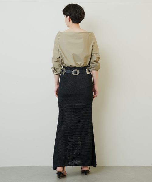 Whim Gazette 2023SS タイプライター オフショルブラウス Whim Gazette 2023SS タイプライター オフショルブラウス - メルカリ