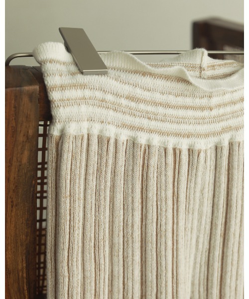 TODAYFUL（トゥデイフル）の「ランダムリムニットパンツ（その他パンツ・レディース・キナリ/ブラック・36inch/38inch）」の4枚目の写真