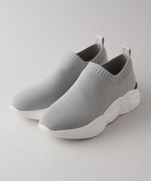 ODETTE E ODILE（オデットエオディール）の「【WEB限定】O ニット スニーカー55●↑（スニーカー・レディース・モカ/ブラック/ライトグレー・23cm/24.5cm/24cm/23.5cm/22.5cm/25cm）」の10枚目の写真