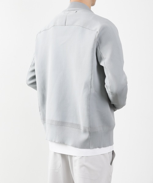 ATTACHMENT（アタッチメント）の「PE KNIT MA-1（MA-1・メンズ・ライトグレー/ブラック/ダークグリーン・1/2/3）」の22枚目の写真