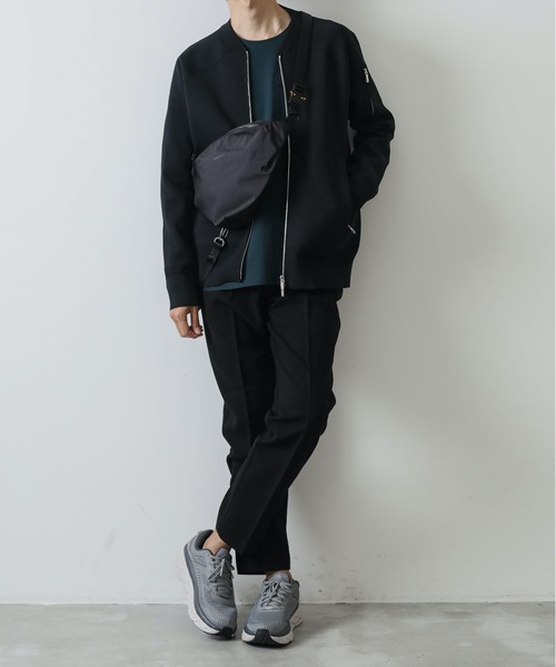 ATTACHMENT（アタッチメント）の「PE KNIT MA-1（MA-1・メンズ・ライトグレー/ブラック/ダークグリーン・1/2/3）」の6枚目の写真