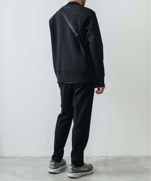 ATTACHMENT（アタッチメント）の「PE KNIT MA-1（MA-1・メンズ・ライトグレー/ブラック/ダークグリーン・1/2/3）」の4枚目の写真