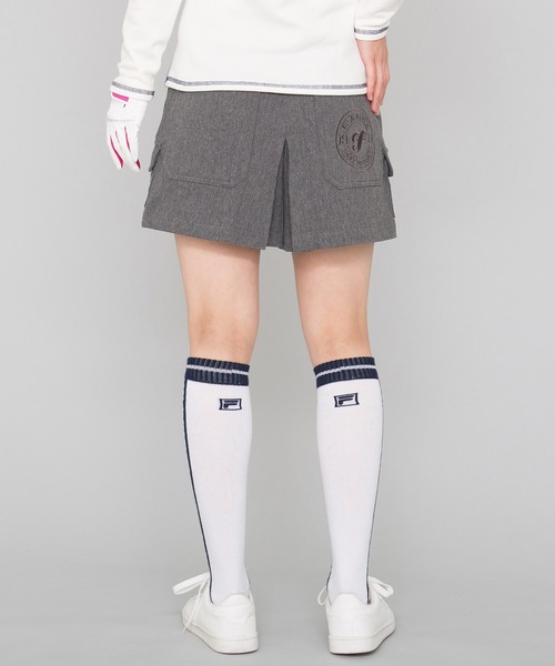 FILA(フィラ)の「【FILA GOLF/フィラゴルフ】ボックスプリーツ デザインスカート(スカート・レディース・グレー/ネイビー・M/S/LL/L)」の20枚目の写真