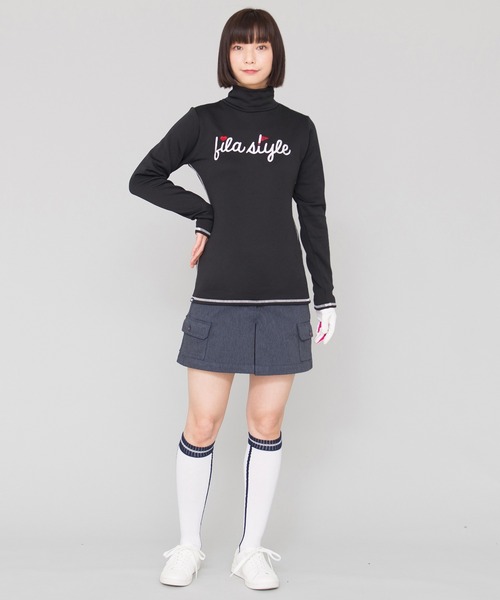 FILA(フィラ)の「【FILA GOLF/フィラゴルフ】ボックスプリーツ デザインスカート(スカート・レディース・グレー/ネイビー・M/S/LL/L)」の17枚目の写真