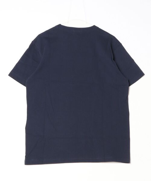 BIG MIKE(ビッグマイク)の「BIG MIKE SUNGLASSES POCKET TEE (中央) (ビッグマイク ポケットT)(5colors)(102028501)(Tシャツ/カットソー・メンズ・ホワイト/ブラック/ネイビー/オリーブ/キャメル・M/L/XL)」の6枚目の写真