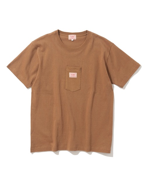 BIG MIKE(ビッグマイク)の「BIG MIKE SUNGLASSES POCKET TEE (中央) (ビッグマイク ポケットT)(5colors)(102028501)(Tシャツ/カットソー・メンズ・ホワイト/ブラック/ネイビー/オリーブ/キャメル・M/L/XL)」の19枚目の写真