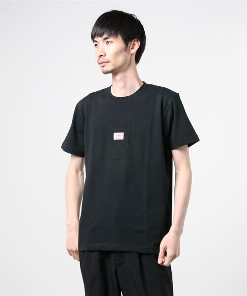 BIG MIKE(ビッグマイク)の「BIG MIKE SUNGLASSES POCKET TEE (中央) (ビッグマイク ポケットT)(5colors)(102028501)(Tシャツ/カットソー・メンズ・ホワイト/ブラック/ネイビー/オリーブ/キャメル・M/L/XL)」の8枚目の写真