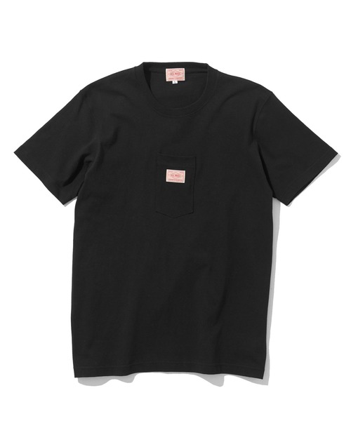 BIG MIKE(ビッグマイク)の「BIG MIKE SUNGLASSES POCKET TEE (中央) (ビッグマイク ポケットT)(5colors)(102028501)(Tシャツ/カットソー・メンズ・ホワイト/ブラック/ネイビー/オリーブ/キャメル・M/L/XL)」の15枚目の写真