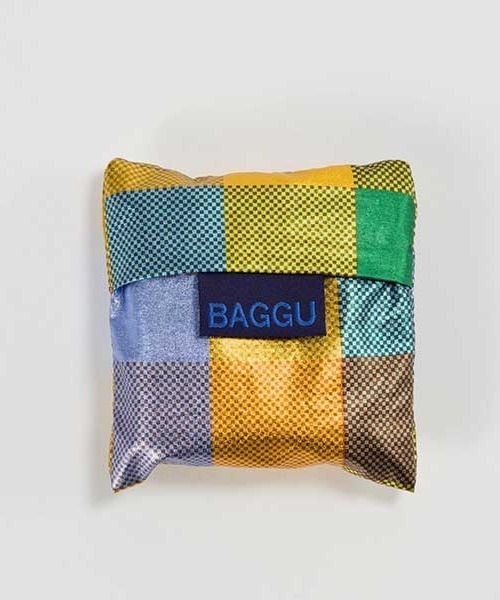 BAGGU（バグー）の「BAGGU Baby Bag メタリック（エコバッグ/サブバッグ・レディース・ピンクゴールド/シルバー/ゴールド/チェック/ブロンズ・FREE）」の20枚目の写真