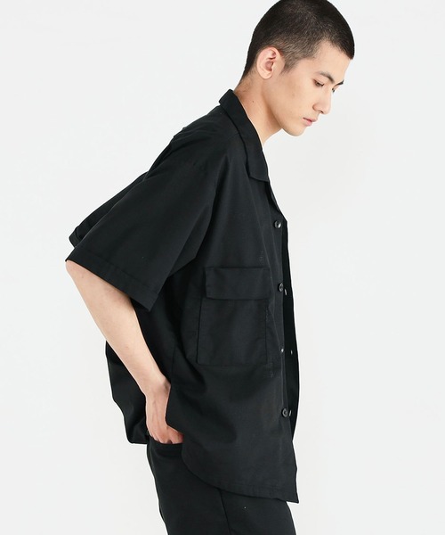 EDWIN（エドウィン）の「歩くたびに涼しい【歩クール】 イージー　8ポケット 半袖シャツ（シャツ/ブラウス・メンズ・ブラック/カーキ/グレー系カモフラージュ/ストライプ・SMALL/MEDIUM/LARGE/X-LARGE）」の9枚目の写真