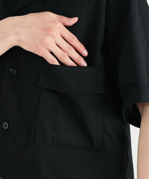 EDWIN（エドウィン）の「歩くたびに涼しい【歩クール】 イージー　8ポケット 半袖シャツ（シャツ/ブラウス・メンズ・ブラック/カーキ/グレー系カモフラージュ/ストライプ・SMALL/MEDIUM/LARGE/X-LARGE）」の13枚目の写真