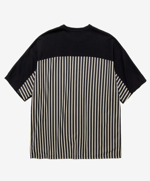 rehacer(レアセル)の「rehacer : Joint Cover Cutsewn S/S Made in Japan / ジョイントカバーカットソー メイドインジャパン(Tシャツ/カットソー・メンズ・ブラック/グレー・LARGE/X-LARGE/MEDIUM/SMALL)」の8枚目の写真