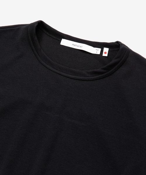 rehacer(レアセル)の「rehacer : Joint Cover Cutsewn S/S Made in Japan / ジョイントカバーカットソー メイドインジャパン(Tシャツ/カットソー・メンズ・ブラック/グレー・LARGE/X-LARGE/MEDIUM/SMALL)」の9枚目の写真