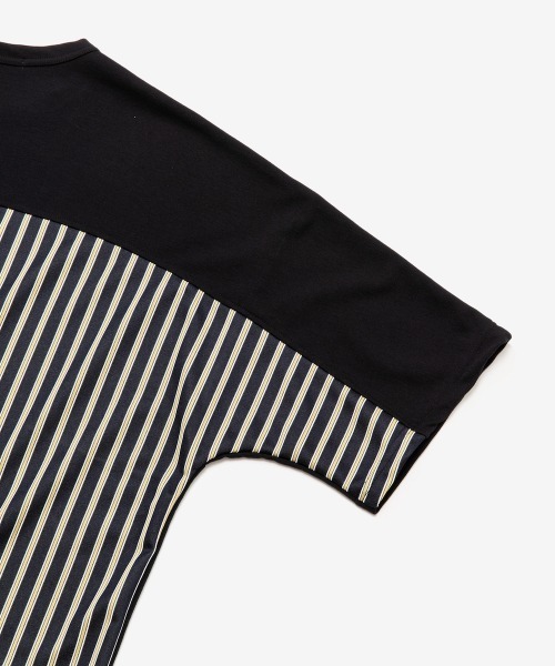 rehacer(レアセル)の「rehacer : Joint Cover Cutsewn S/S Made in Japan / ジョイントカバーカットソー メイドインジャパン(Tシャツ/カットソー・メンズ・ブラック/グレー・LARGE/X-LARGE/MEDIUM/SMALL)」の11枚目の写真