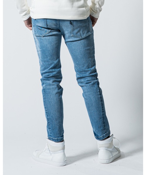 パンツ super denim(USED) [l.used] wjk wjk（ダヴルジェイケイ）の「super denim(USED)（デニムパンツ