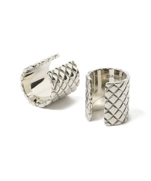 BEAMS BOY(ビームスボーイ)の「BEAMS BOY / キルティング イヤカフ(イヤーカフ・レディース・シルバー/イエロー系その他5・ONE SIZE)」の4枚目の写真