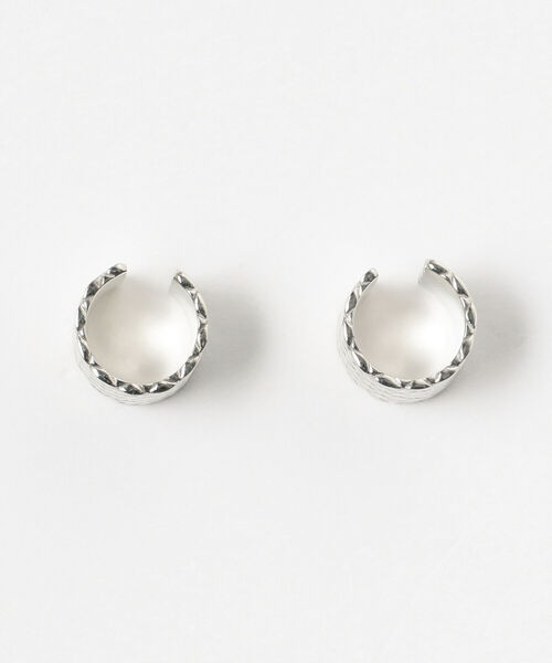 BEAMS BOY(ビームスボーイ)の「BEAMS BOY / キルティング イヤカフ(イヤーカフ・レディース・シルバー/イエロー系その他5・ONE SIZE)」の5枚目の写真