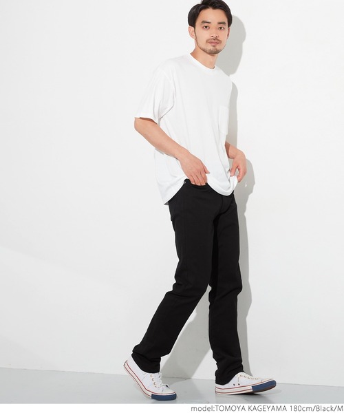 coca(coca)(コカ)の「ストレッチツイルスリムフィットパンツ(その他パンツ・メンズ・ブラック・S/M/L/XL)」の8枚目の写真