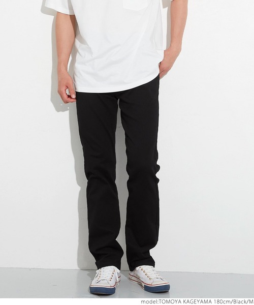 coca(coca)(コカ)の「ストレッチツイルスリムフィットパンツ(その他パンツ・メンズ・ブラック・S/M/L/XL)」の7枚目の写真