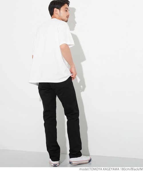 coca(coca)(コカ)の「ストレッチツイルスリムフィットパンツ(その他パンツ・メンズ・ブラック・S/M/L/XL)」の3枚目の写真