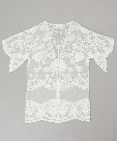 Nuckle Market second story チュールレースガウンリゾート