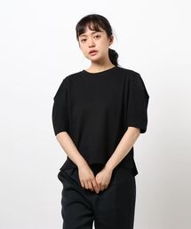 allureville | ミニ裏毛袖タックプルオーバー(Tシャツ/カットソー)