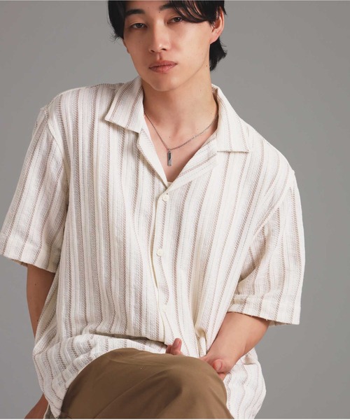 LION HEART（ライオンハート）の「【限定展開】“SAND”プレートネックレス/サージカルステンレス（金属アレルギー対応）【LION HEART / ライオンハート】（ネックレス・メンズ・ブラック/シルバー/シルバー×ブラック・50cm）」の11枚目の写真