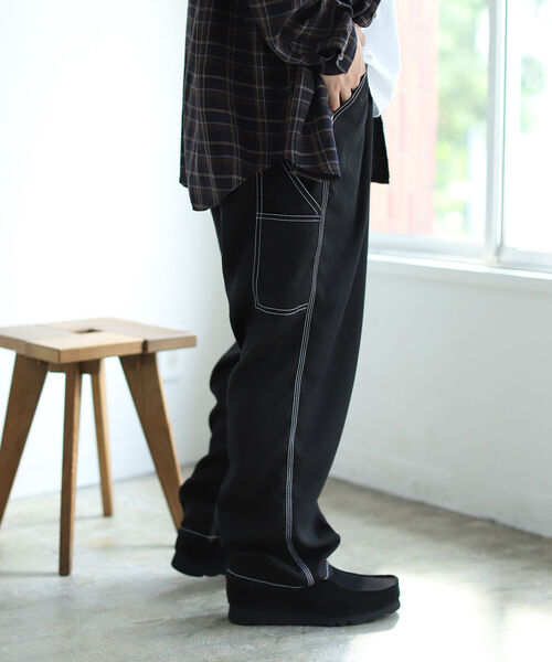 BEAMS（ビームス）の「BEAMS / ステッチ イージー ペインターパンツ（その他パンツ・メンズ・ブラック/ブラウン系その他4・SMALL/MEDIUM/LARGE）」の8枚目の写真