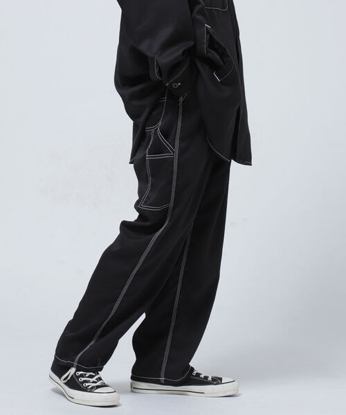 BEAMS（ビームス）の「BEAMS / ステッチ イージー ペインターパンツ（その他パンツ・メンズ・ブラック/ブラウン系その他4・SMALL/MEDIUM/LARGE）」の10枚目の写真