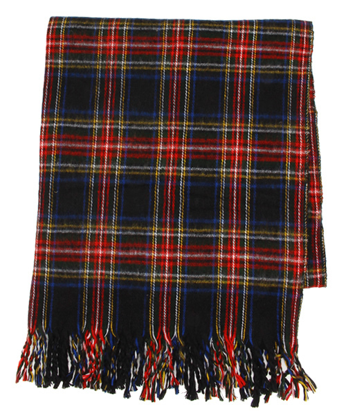 CIAOPANIC（チャオパニック）の「【Ciaopanic】トラッドチェックストール（ストール/ショール・レディース・レッド/グリーン・FREE）」の2枚目の写真