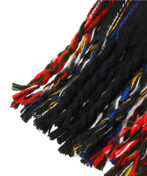 CIAOPANIC（チャオパニック）の「【Ciaopanic】トラッドチェックストール（ストール/ショール・レディース・レッド/グリーン・FREE）」の4枚目の写真