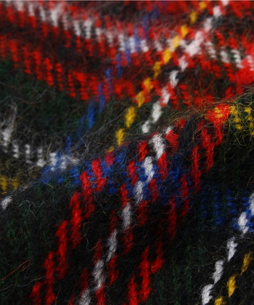 CIAOPANIC（チャオパニック）の「【Ciaopanic】トラッドチェックストール（ストール/ショール・レディース・レッド/グリーン・FREE）」の6枚目の写真