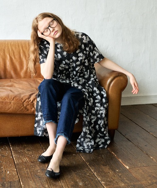 PUAL CE CIN（ピュアルセシン）の「JAPAN MADE デニムパンツ（デニムパンツ・レディース・ホワイト/グレー/インディゴブルー・FREE）」の9枚目の写真