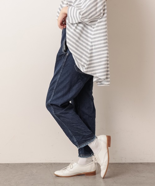 PUAL CE CIN（ピュアルセシン）の「JAPAN MADE デニムパンツ（デニムパンツ・レディース・ホワイト/グレー/インディゴブルー・FREE）」の15枚目の写真