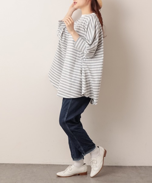 PUAL CE CIN（ピュアルセシン）の「JAPAN MADE デニムパンツ（デニムパンツ・レディース・ホワイト/グレー/インディゴブルー・FREE）」の18枚目の写真