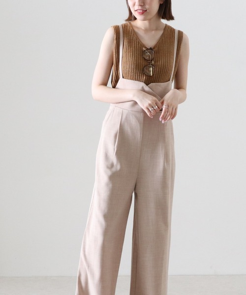 Cheek（チーク）の「ブークレニットタンク（タンクトップ・レディース・グリーン/アイボリー/モカ・MEDIUM）」の15枚目の写真