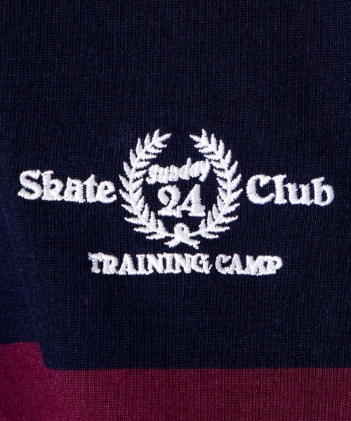 WEGO(ウィゴー)の「WEGO/ヘビーウエイト ビッグシルエット5分袖ラガーシャツ(ポロシャツ・メンズ・オートミール/スミクロ/グリーン系その他5/レッド系その他5・LARGE/MEDIUM)」の15枚目の写真