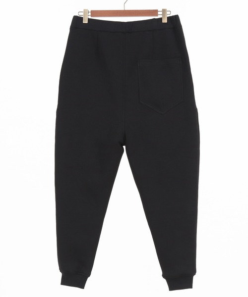 CAMBIO（カンビオ）の「mp9238-アシンメトリー異素材切替ダンボールニットスウェットパンツ（スウェットパンツ・メンズ・ブラック/チャコール/グレー・L/M/XL/S）」の13枚目の写真