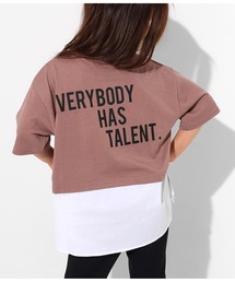 ANAP kids（アナップキッズ）の「切替トップス（Tシャツ/カットソー・キッズ）」