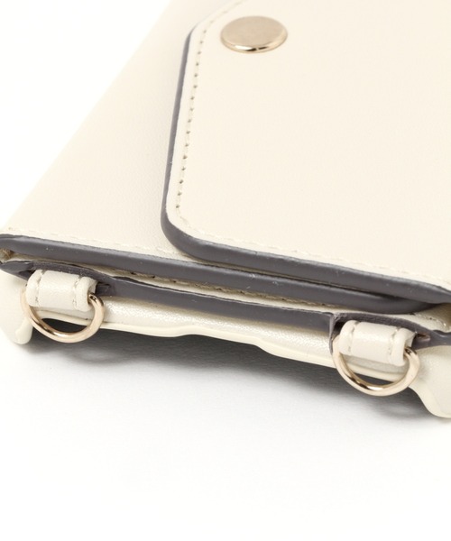 GLOBAL WORK(グローバルワーク)の「カードケースツキケース11/203196(スマホケース/カバー・レディース・オフホワイト/ブラック/ライトグレー/グリーン・FREE)」の11枚目の写真