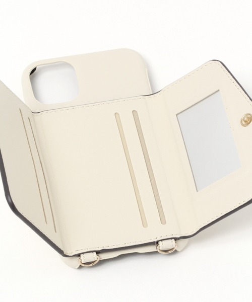 GLOBAL WORK(グローバルワーク)の「カードケースツキケース11/203196(スマホケース/カバー・レディース・オフホワイト/ブラック/ライトグレー/グリーン・FREE)」の12枚目の写真