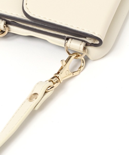 GLOBAL WORK(グローバルワーク)の「カードケースツキケース11/203196(スマホケース/カバー・レディース・オフホワイト/ブラック/ライトグレー/グリーン・FREE)」の15枚目の写真