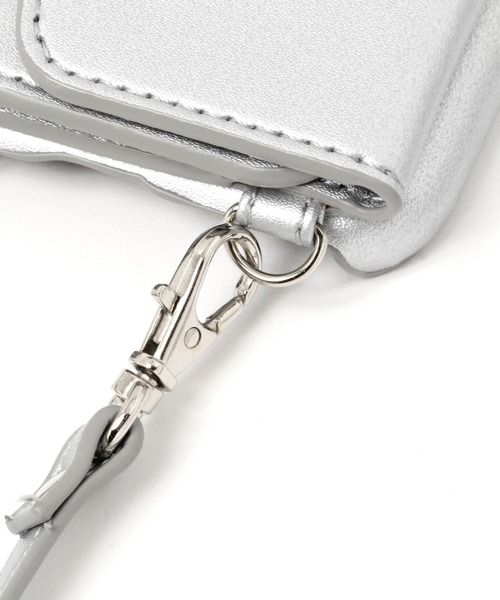 GLOBAL WORK(グローバルワーク)の「カードケースツキケース11/203196(スマホケース/カバー・レディース・オフホワイト/ブラック/ライトグレー/グリーン・FREE)」の21枚目の写真