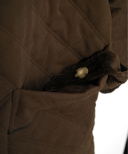 TAUPE(トープ)の「TAUPE/トープ/Quilting Lounge Wrap Coat/キルティングラウンジラップコート(その他アウター・メンズ・ブラウン/アイボリー・2/3)」の17枚目の写真