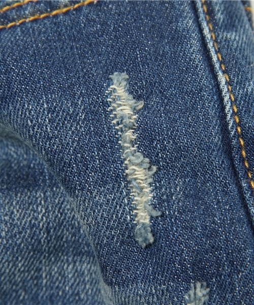 MILKFED.（ミルクフェド）の「ROLLED SHORTS　（ショートパンツ/デニム）（デニムパンツ・レディース・マルチ/ブルー・SMALL/MEDIUM）」の8枚目の写真