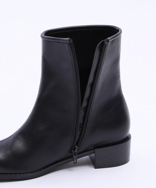 coen（コーエン）の「センターシームショートブーツ（ブーツ・レディース・ブラック/ダークブラウン/オフホワイト・SMALL/MEDIUM/LARGE/X-LARGE）」の17枚目の写真