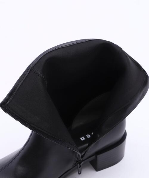 coen（コーエン）の「センターシームショートブーツ（ブーツ・レディース・ブラック/ダークブラウン/オフホワイト・SMALL/MEDIUM/LARGE/X-LARGE）」の18枚目の写真