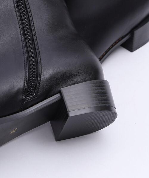 coen（コーエン）の「センターシームショートブーツ（ブーツ・レディース・ブラック/ダークブラウン/オフホワイト・SMALL/MEDIUM/LARGE/X-LARGE）」の20枚目の写真