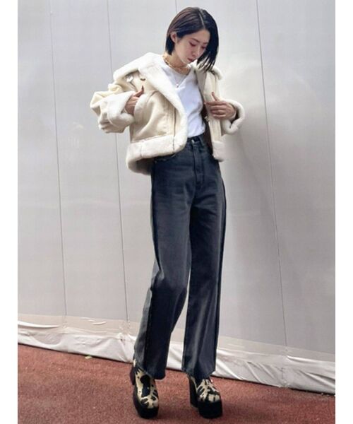 EMODA(エモダ)の「サイドゴアタンクブーツ(ブーツ・レディース・ブラック/その他・SMALL/MEDIUM/LARGE)」の5枚目の写真